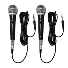 Karaokemicrofoon Handheld Professionele Bekabelde Dynamische Microfoon Heldere Stemmicrofoon voor Muziekuitvoeringen