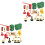 2Ensembles Jouets Et Barrières Miniatures Jeu Enfant 4