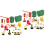 2Ensembles Jouets Et Barrières Miniatures Jeu Enfant 5