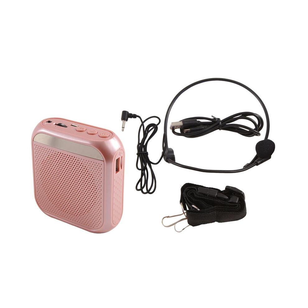 Voice Amplifier,Tour Guide Speaker With 2200Mah Rechargeable Battery Amplifiers Loudspeaker Personal Voice Amplifier 4713617148497