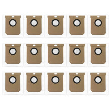 15PCS for Conga Home EVE CC / Conga 10000 8090 Ultra 9090 AI / L50 L60 SES/Everybot Q5 / H9+ Dust Bags