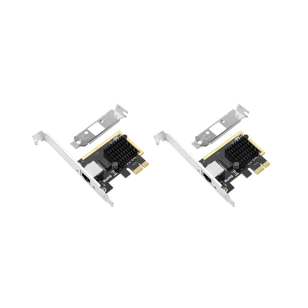 2X 2.5Gbps Gigabit Network Adapter Pci-E 2.5G Network Card Rj45 Lan Controller Card Rtl8125b Chip Network Card 6132286784726