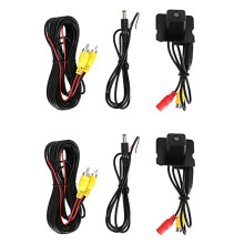 2X Rear View Backup Parking Reverse Camera for W251 W164 X164 R300 350 450 ML300 350 GL350 450 Class