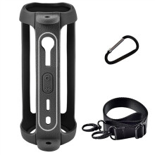 Für Flip 6 Case Cover Audio-Aufbewahrungstasche mit Schultergurt, Karabiner, Reise-Schutz-Aufbewahrungstasche
