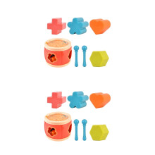 2Sets Kindertrommels Muziekinstrument Educatie Fun
