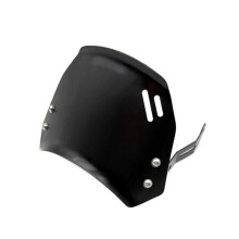 Motorcycle Windshield Windscreen Visor Wind Screen Deflector Kit for Bonneville T100 T120 Thruxton 1200 1200R Black