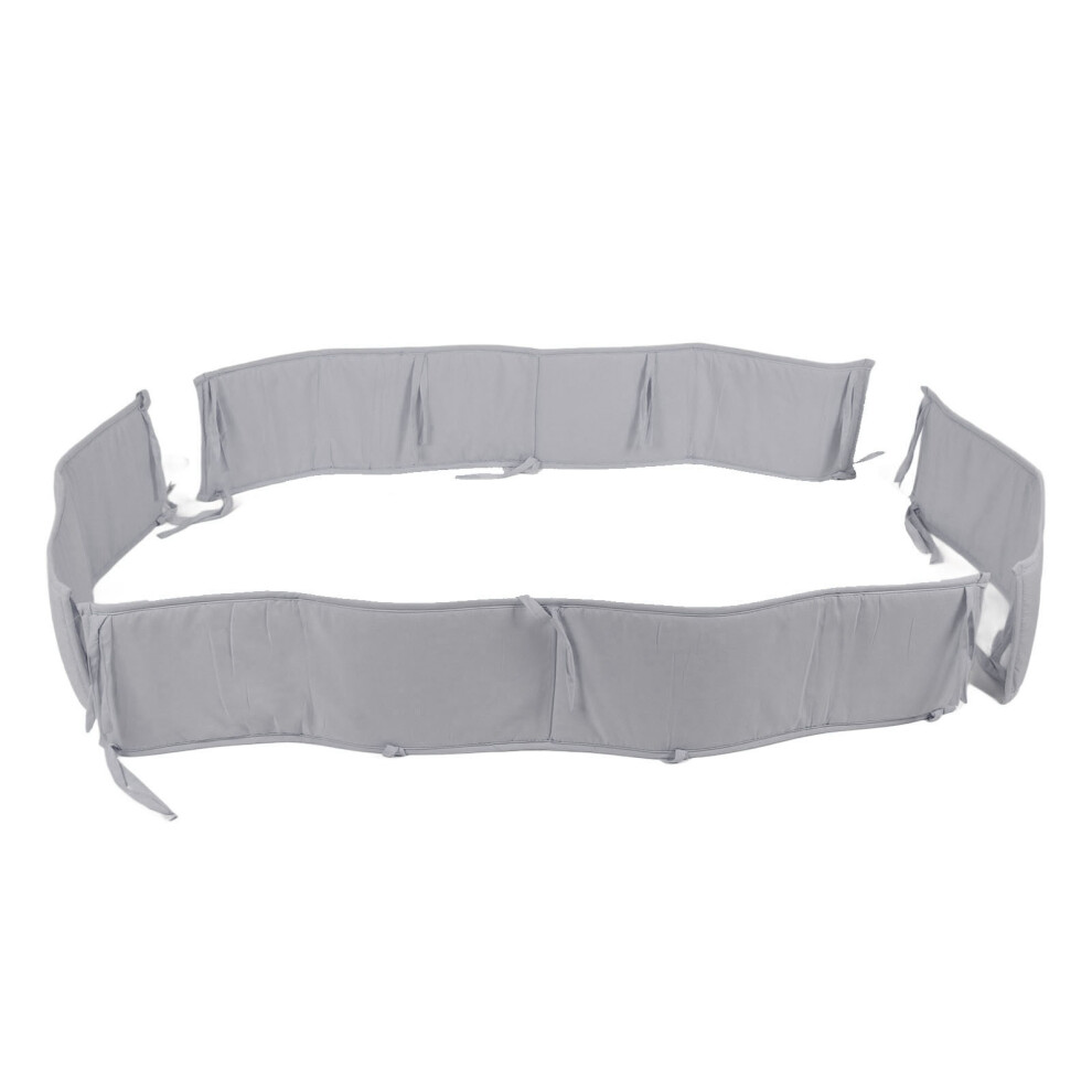 Tall Toddler Bed Rail Guard 132X24.5cm & 68.5X24.5cm Grey