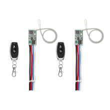 2X 433 MHz 3,6-24 V 1-Kanal-Relais, Drahtloser RF-Fernbedienungsschalter, -Modul mit Sender für LED-Lampenlicht, Typ B