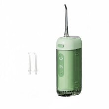 Irrigator Portable Dental Water Flosser USB Rechargeable Water Jet Floss Tooth Pick 2 Jet Tip 200ml Teeth Cleaner A