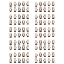 Pc4-M10 Male Straight Pneumatic Pefe Tube Push for E3D-V6 Fitting Connector Bowden Extruder 3D Printer (Pack of 100Pcs)