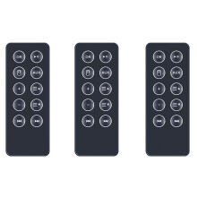 3X Nouvelle Télécommande de Remplacement pour Système de Musique Numérique Haut-Parleur Compatible Sounddock 10 SD10