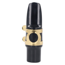 Alto Sax Mouthpiece Kit ABS Plastic + Metal Clip 2.5 Reed