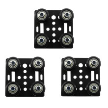 3X Imprimante 3D Aluminium 2020 V-Slot Slide Plate pour Profils V-Slot Five Roulette