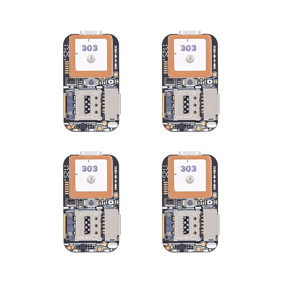 4X  GPS Tracker SOS Real- Call Voice Tracking Locator for Laptop Elderly People Real  Tracking Device