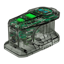 Schnellladegerät für  18V ONE+ Akku-Ladegerät Lithium-Akku 100W Schnellladung USB-Anschluss Zwei-Wege-Ladegerät PSC B