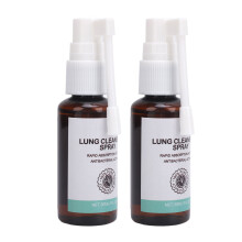 2 Stück Lungenreinigungs-Spray 30ml Bio-Atmungsunterstützungsspray