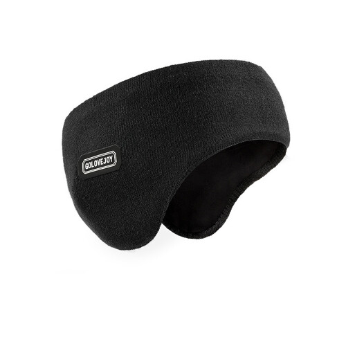 orecchini per la neve neri/grigi, cuffie auricolari da testa per il freddo 2
