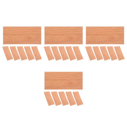 24Pièces Diviseurs En Cèdre Naturel Pour Boîte À