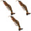 3Pcs Multi Plastic Shrimp Toys Realistic Ocean Creature Learning Toys 4