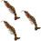3Pcs Multi Plastic Shrimp Toys Realistic Ocean Creature Learning Toys 8