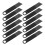 48Pcs Stainless Steel Fire Starter Tool Black for Camping Kitchen Use 3