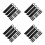 48Pcs Stainless Steel Fire Starter Tool Black for Camping Kitchen Use 9