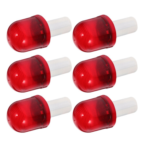 18Pcs Compact PP Emergency Vehicle Safety Lights Multi Color Flashing 1