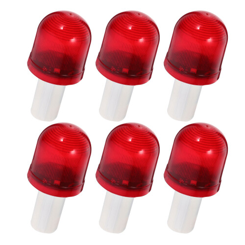 18Pcs Compact PP Emergency Vehicle Safety Lights Multi Color Flashing 2