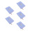 5Pcs Portable Purple Appointment Planner Notebook for Work 5