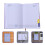 5Pcs Portable Purple Appointment Planner Notebook for Work 10