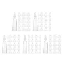 250Pièces Tips Ampoule Liquide Transparents, Embouts Protection Doigts