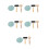 5Sets Multi Roller Set Woodworking Craft Tools for Artists 6