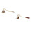 2Pcs Multi Color Enamel Candle Snuffer Vintage Wick Extinguisher Tool 6