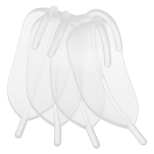 4Paires Accessoires Silicone Clair Pour Tenues Et Spectacles 1