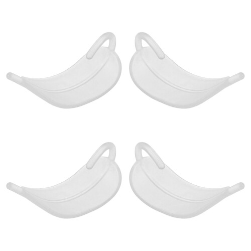 4Paires Accessoires Silicone Clair Pour Tenues Et Spectacles 2