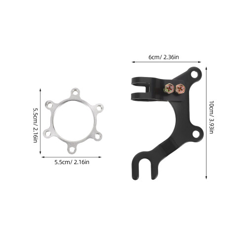 1Ensemble Adaptateur Aluminium Multicouleur Durable 1