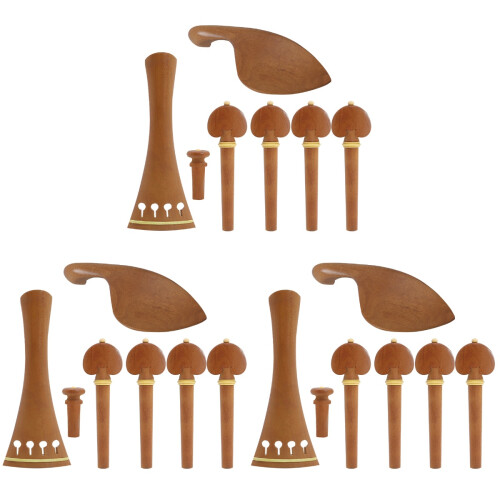 3Ensembles Accessoires Violon 4/4 Bois De Jujubier Élégant 1