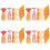 16Pièces Sushi Factices Haute Simulation Décor Maison Variés 4