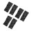 3Paires Mitaines Stretch Polyester Punk Goth Pour Costume Halloween 5