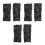 3Paires Mitaines Stretch Polyester Punk Goth Pour Costume Halloween 7