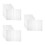 15Pcs Transparent Book Protective Covers Waterproof PP Book Sleeves 3