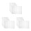 15Pcs Transparent Book Protective Covers Waterproof PP Book Sleeves 7
