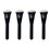 4Pcs Compact Face Makeup Brushes for Foundation Blush and Concealer 5