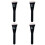4Pcs Compact Face Makeup Brushes for Foundation Blush and Concealer 6