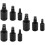 9Pcs Black Harmonic Balancer Socket Impact-Resistant for Car Engine 7