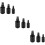 9Pcs Black Harmonic Balancer Socket Impact-Resistant for Car Engine 9