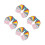 400Pcs Assorted Colors Paper Envelopes Card Holders for Storage Use 7
