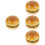 4Pcs Simulation Burger Model Artificial Food Display Prop 8