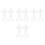 40Pcs Durable Plastic Mesh Canvas for Yarn Crafting Embroidery DIY 1