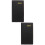 2Pièces Planner Noir Agenda Hebdomadaire Liste Tâches Efficient 8